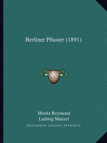 Cover image for Berliner Pflaster (1891)