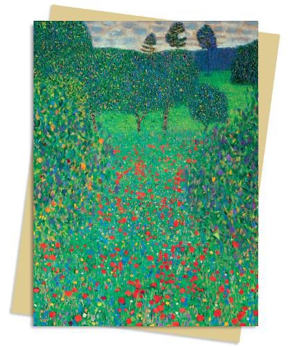 Cover image for Gustav Klimt: Poppy Field Greeting Card Pack