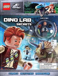 Cover image for Lego Jurassic World: Dino Lab Secrets