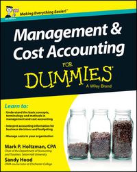 Cover image for Management and Cost Accounting For Dummies - UK