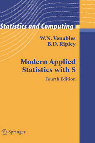 Cover image for Modern Applied Statistics with S