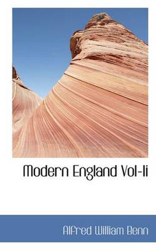 Cover image for Modern England Vol-II