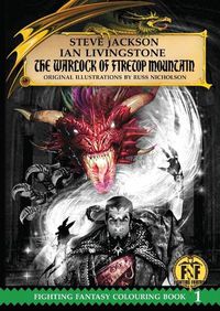 Cover image for The Warlock of Firetop Mountain Colouring Book