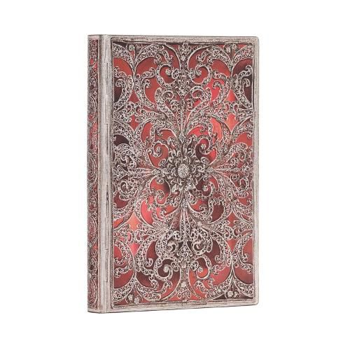 Cover image for Garnet (Silver Filigree Collection) Mini Lined Softcover Flexi Journal