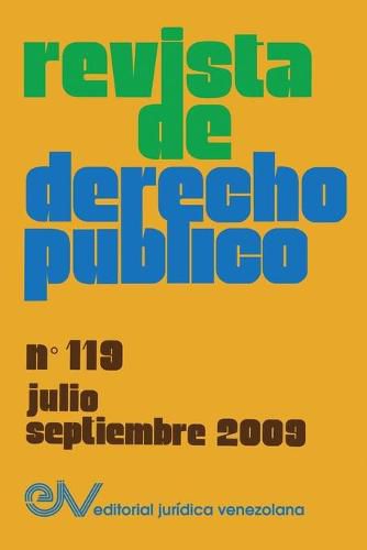 Cover image for REVISTA DE DERECHO PUBLICO (Venezuela), No. 119, julio-septiembre 2009