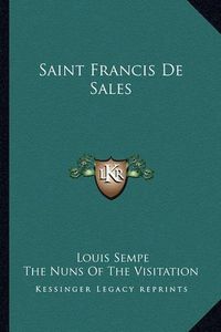 Cover image for Saint Francis de Sales