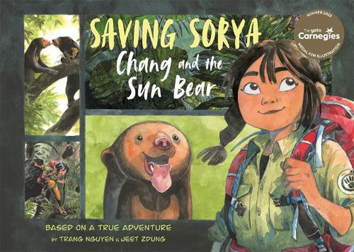 Cover image for Saving Sorya - Chang and the Sun Bear