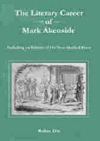 Cover image for The Literary Career of Mark Akenside