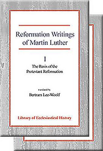 Cover image for Reformation Writings of Martin Luther: Two Volume Set