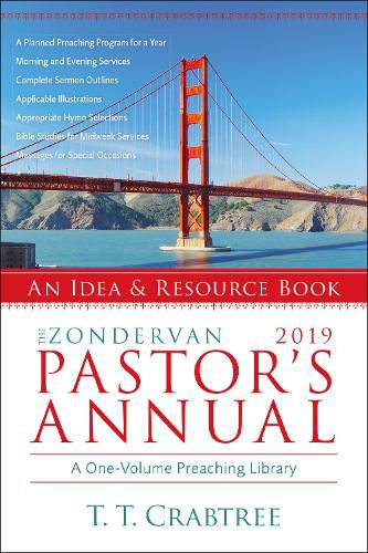 Cover image for The Zondervan 2019 Pastor's Annual: An Idea and Resource Book