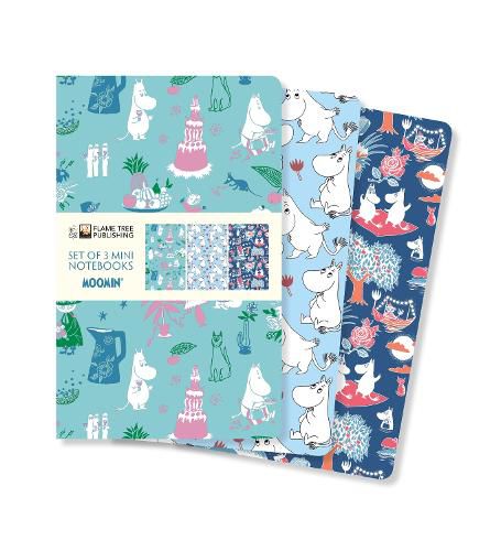 Cover image for Moomin Classics Set of 3 Mini Notebooks