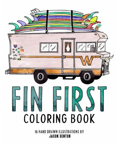 Cover image for FIN FIRST Coloring Book