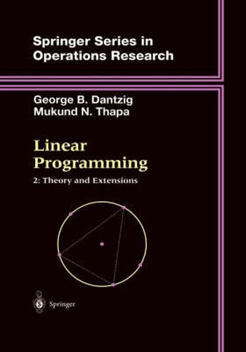 Cover image for Linear Programming 2: Theory and Extensions