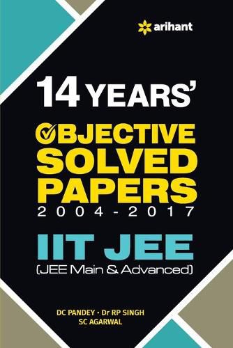 Cover image for 14 Years' Iit Jee Objective Solved Papers