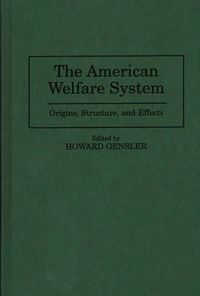 Cover image for The American Welfare System: Origins, Structure, and Effects