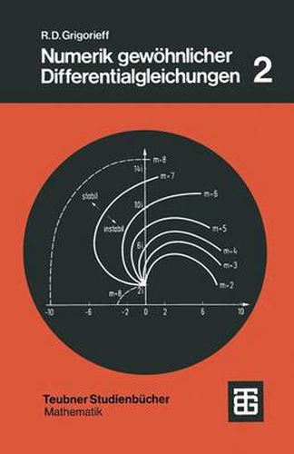 Cover image for Numerik Gewoehnlicher Differentialgleichungen: Mehrschrittverfahren