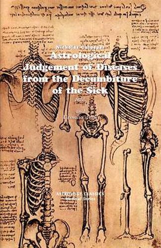 Cover image for Astrological Judgement of Diseases from the Decumbiture of the Sick