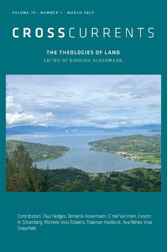 Cover image for CrossCurrents: the Theologies of Land