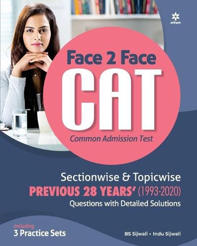 Cover image for Face to Face Cat 27 Years Sectionwise & Topicwise Solved Paper 2021