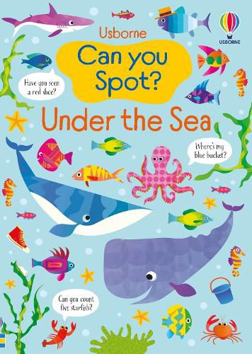 Cover image for Can you Spot? Under the Sea