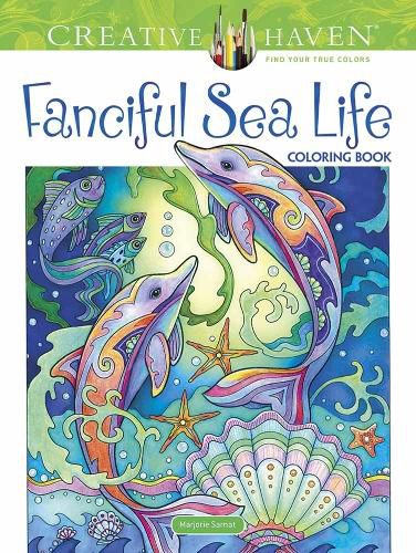 Cover image for Creative Haven Fanciful Sea Life Coloring Book