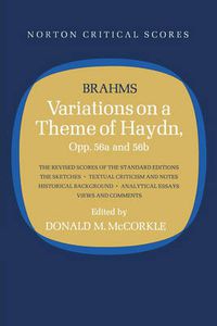 Cover image for Variations on a Theme of Haydn: Norton Critical Score