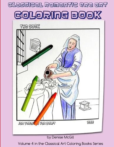 Cover image for Classical Romantic Era Art Coloring Book