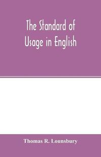 Cover image for The standard of usage in English