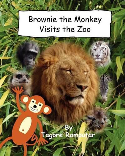 Cover image for Brownie the Monkey Visits the Zoo