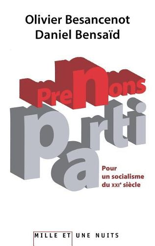Cover image for Prenons parti.