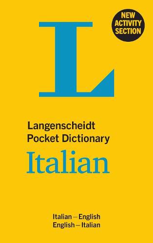 Cover image for Langenscheidt Pocket Dictionary Italian: Italian-English/English-Italian