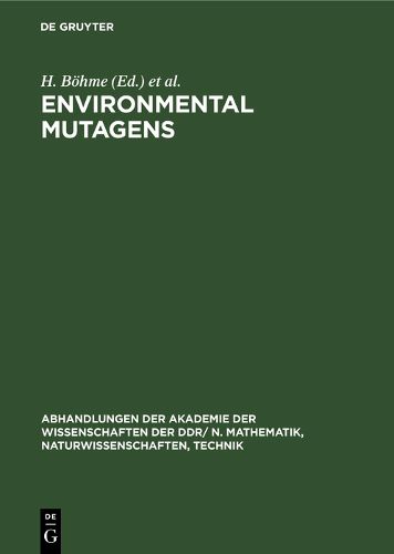 Cover image for Environmental Mutagens