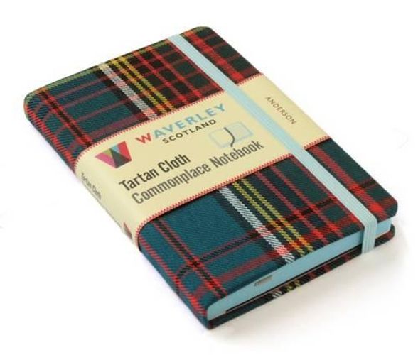 Cover image for Waverley (M): Anderson Tartan Cloth Commonplace Notebook