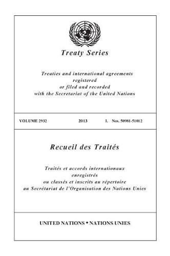 Treaty Series 2932 (English/French Edition)