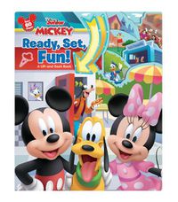 Cover image for Mickey Ready, Set, Fun!: A Lift-And-Seek Book