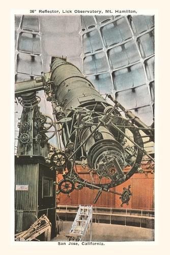 Cover image for Vintage Journal Lick Observatory, San Jose, California