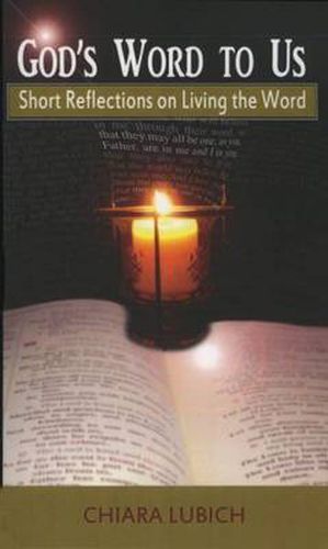 Cover image for God's Word to Us: Short Reflections on Living the Word