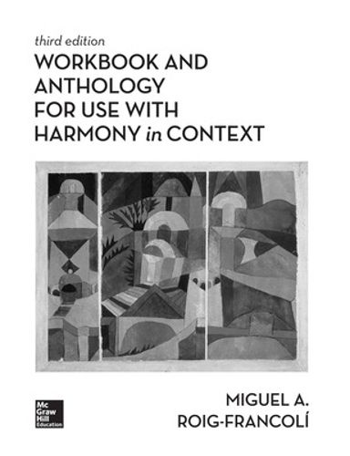 Cover image for Workbook/Anthology for use with Harmony in Context