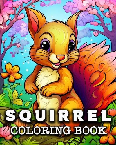 Cover image for Squirrel Coloring Book