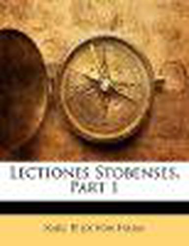 Lectiones Stobenses, Part 1