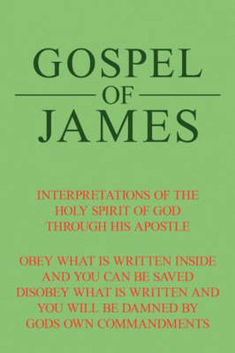 Cover image for Gospel of James