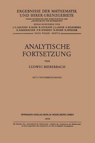 Analytische Fortsetzung