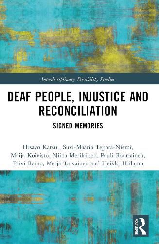 Cover image for Deaf People, Injustice and Reconciliation