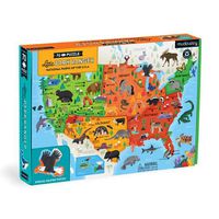 Cover image for Little Park Ranger National Parks Map of the U.S.A. Geography Puzzle