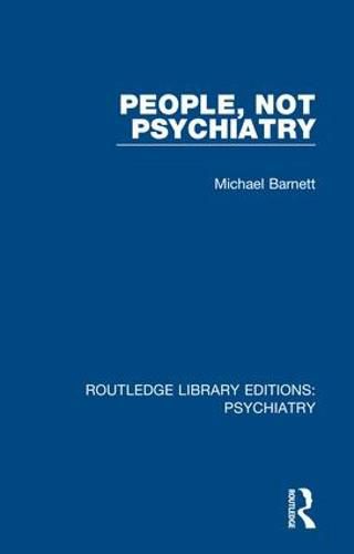 Cover image for People, Not Psychiatry