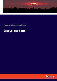 Cover image for Essays, modern