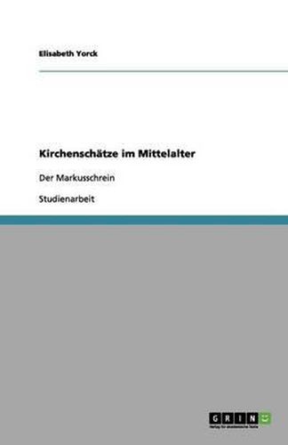 Cover image for Kirchenschatze im Mittelalter