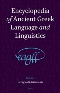 Cover image for Encyclopedia of Ancient Greek Language and Linguistics (3 vols)