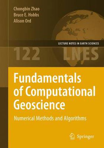 Fundamentals of Computational Geoscience: Numerical Methods and Algorithms