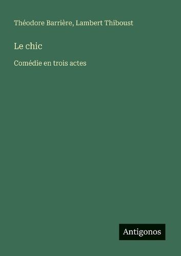 Cover image for Le chic